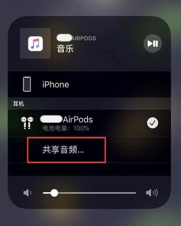 轵城镇苹果14音频维修点分享iPhone14音频共享设置方法 