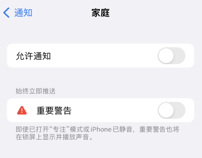 轵城镇苹果14维修分享iPhone14系列机型弹出“家庭”警告后卡死如何解决 