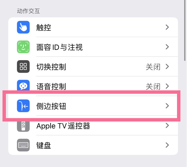 轵城镇苹果14维修店分享iPhone14 Plus侧键双击下载功能关闭方法 